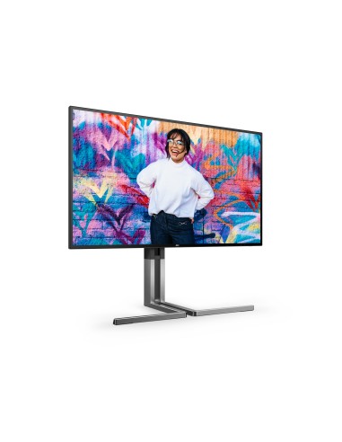 AOC U27U3CV Monitor PC 68,6 cm (27") 3840 x 2160 Pixel 4K Ultra HD LCD Nero