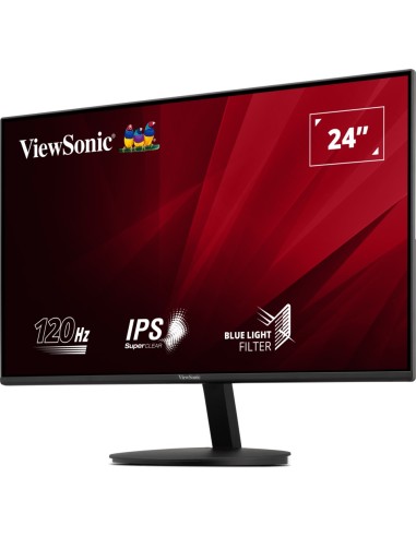 Viewsonic VA 24" Full HD Monitor w Fast 1ms Response Monitor PC 61 cm (24") 1920 x 1080 Pixel LED
