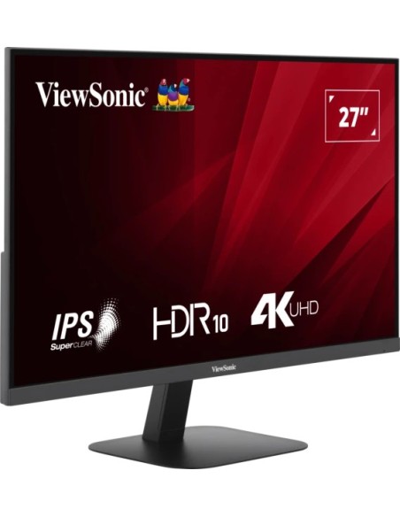 Viewsonic VA VA2708-4K-HD Monitor PC 68,6 cm (27") 3840 x 2160 Pixel 4K Ultra HD LED Nero