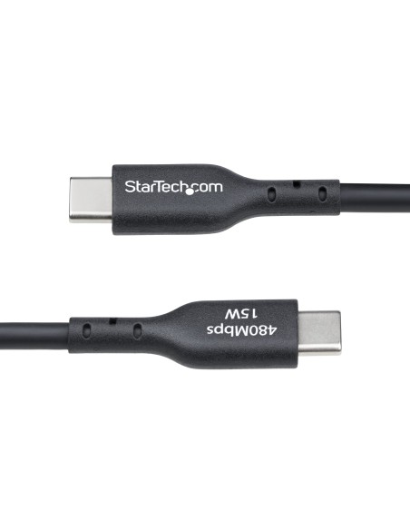 StarTech.com Cavo di Ricarica USB-A a USB-C da 3m - Cavetto di Carica Rapida USB-A a Type-C da 3A, Cavo per Trasferimento Dati