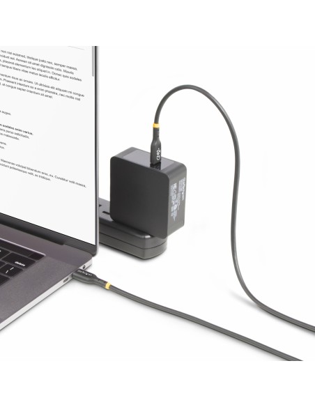 StarTech.com Cavo di Ricarica USB-C da 1m, cavo USB-C certificato USB-IF, 240W PD EPR, cavo trasferimento dati USB 2.0 Tipo-C