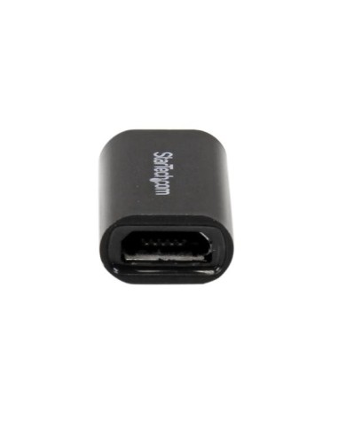 StarTech.com Adattatore connettore Micro USB a Apple Lightning a 8 pin per iPhone   iPad   iPod - Nero