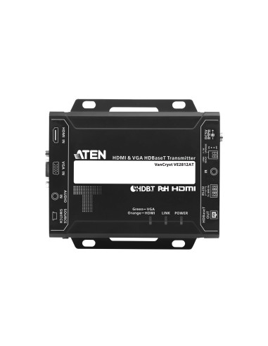 ATEN Trasmettitore HDBaseT HDMI e VGA con POH (4K a 100 m) (HDBaseT Classe A)