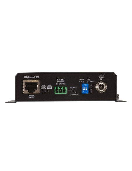 ATEN Ricevitore HDBaseT HDMI con de-embedding audio   PoH bidirezionale (4 K a 100 m) (HDBaseT Class A) (PoH PSE e PD)