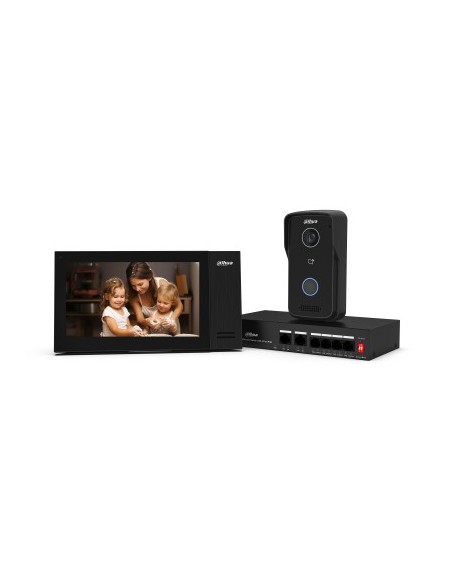 Dahua Technology DHI-VTO2111D-P-S3 sistema per video-citofono 2 MP 17,8 cm (7") Nero