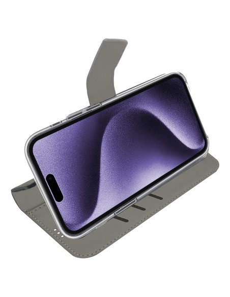 Celly WALLY1081 custodia per cellulare 17,5 cm (6.9") Custodia a borsellino Nero