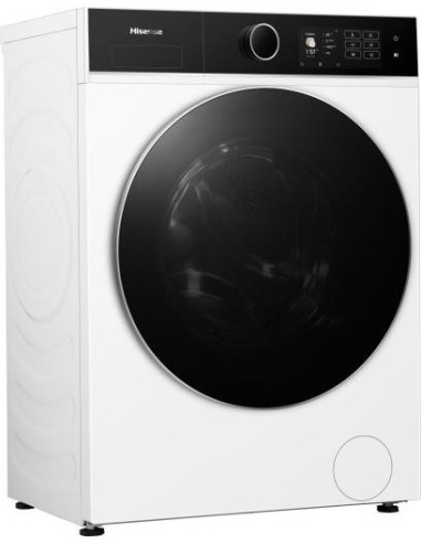 Hisense WD5I8043BWF lavasciuga Libera installazione Caricamento frontale Bianco D
