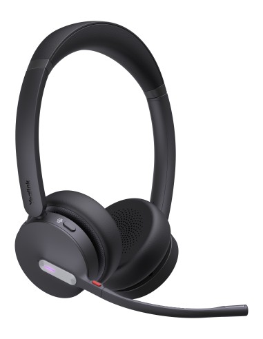 Yealink WH64 Dual Teams Auricolare Wireless A Padiglione Ufficio USB tipo-C Bluetooth Nero