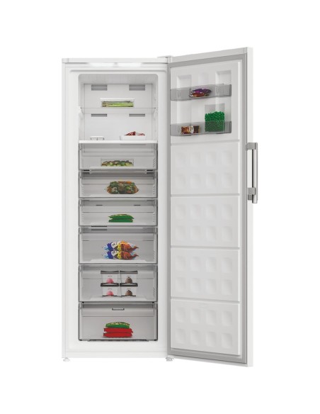 Whirlpool WHFF 6403 W4E Congelatore verticale a libera installazione, No frost, Classe E, White, h191 cm