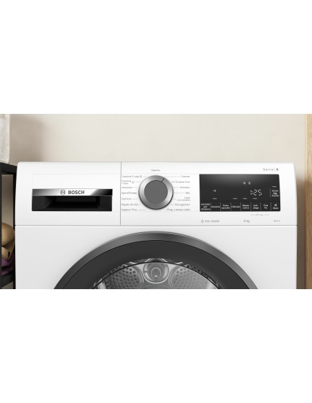Bosch Serie 6 WQG233C0IT Asciugatrice a pompa di calore 8 kg Classe A+++