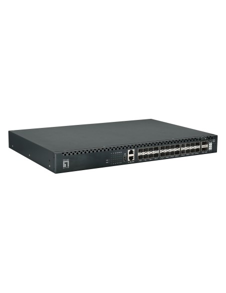 LevelOne XQS-3126 switch di rete Gestito L3 Nero