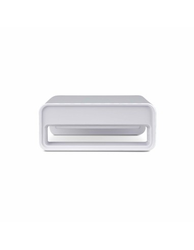 StarTech.com Supporto per monitor ergonomico, fino a 15 kg, altezza fissa 9 cm, rialzo per monitor da tavolo portatile,