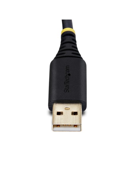 StarTech.com 1P10FFCN-USB-SERIAL cavo seriale Nero 3 m USB tipo A DB-9