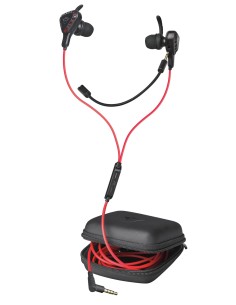 Trust TRU GXT 408 Auricolare Cablato In-ear Gaming Nero, Rosso