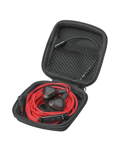 Trust TRU GXT 408 Auricolare Cablato In-ear Gaming Nero, Rosso