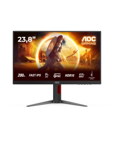 AOC G4 24G4HA Monitor PC 60,5 cm (23.8") 1920 x 1080 Pixel Full HD LED Nero, Rosso