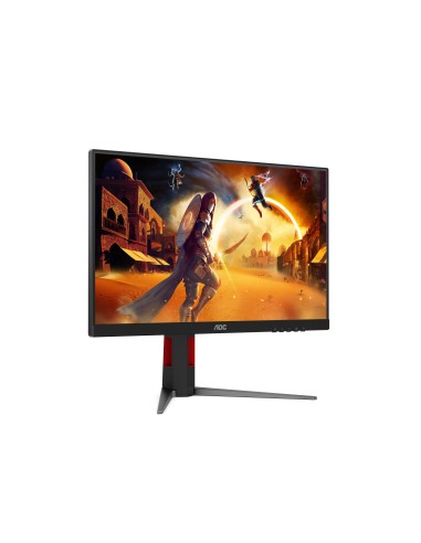 AOC G4 24G4HA Monitor PC 60,5 cm (23.8") 1920 x 1080 Pixel Full HD LED Nero, Rosso