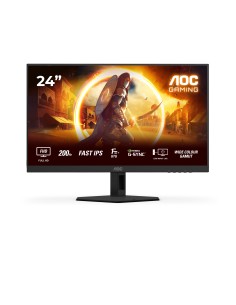 AOC G4 24G4HRE Monitor PC 60,5 cm (23.8") 1920 x 1080 Pixel Full HD LED Nero, Rosso
