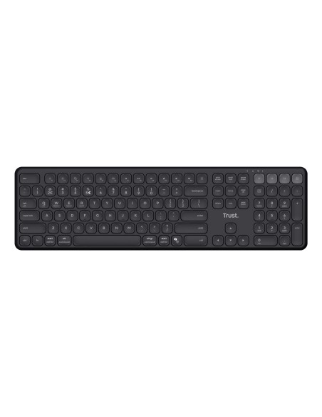 Trust Vaiya tastiera Universale USB + RF Wireless + Bluetooth Italiano Nero