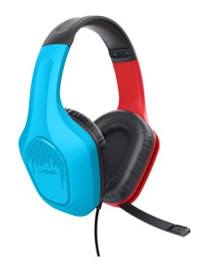 Trust GXT 416S Zirox Auricolare Cablato A Padiglione Gaming Nero, Ciano, Rosso 2