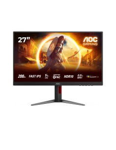 AOC 27G4HA Monitor PC 68,6 cm (27") 1920 x 1080 Pixel Full HD LED Nero, Rosso