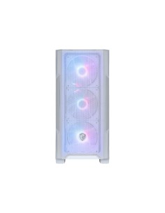 MSI MAG Forge M100R Midi Tower Trasparente, Bianco 2