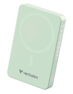 Verbatim Charge 'n' Go Essentials 10000 mAh Carica wireless Verde