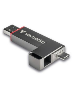 Verbatim Dual QuickStick unità flash USB 512 GB USB Type-A   USB Type-C 3.2 Gen 1 (3.1 Gen 1) Grigio