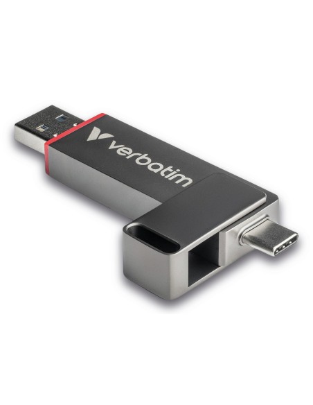Verbatim Dual QuickStick unità flash USB 512 GB USB Type-A   USB Type-C 3.2 Gen 1 (3.1 Gen 1) Grigio