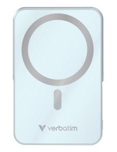 Verbatim Charge 'n' Go Magnetic Wireless Polimeri di litio (LiPo) 10000 mAh Carica wireless Blu 2