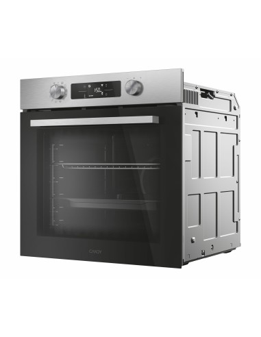 Candy CA6 N3B3HTX 78 L Nero, Acciaio inox