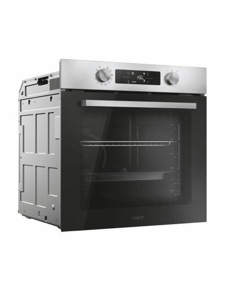 Candy CA6 N3B3HTX 78 L Nero, Acciaio inox
