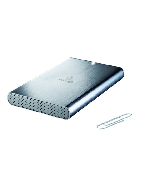 Iomega Prestige 500GB USB 2.0 disco rigido esterno 5400 Giri min 2.5" Argento