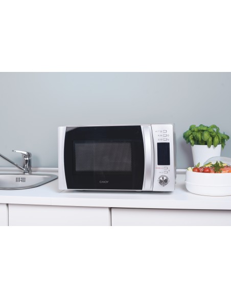 Candy COOKinApp CMXG22DS ST Acciaio inox Microonde con grill Superficie piana 22 L 800 W