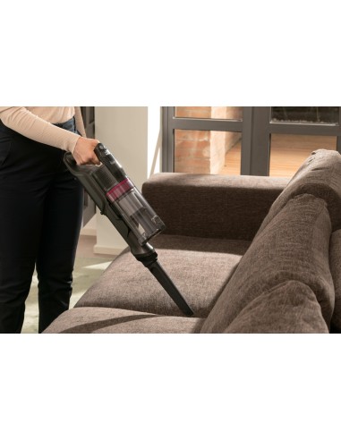 Hoover HF1P10HX 011 Aspirapolvere elettrica Batteria Secco Schiuma Senza sacchetto 0,7 L 165 W Magenta 2,2 Ah