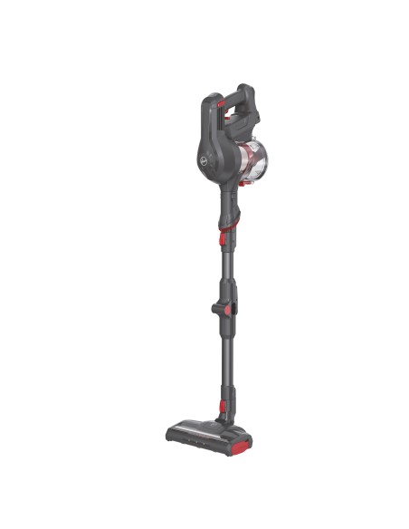 Hoover HF1, Aspirapolvere senza filo, Nero Rosso, 0,9L, Senza sacchetto