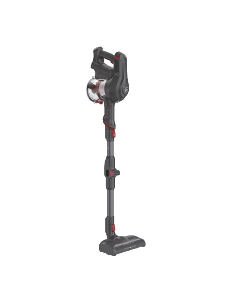 Hoover HF1, Aspirapolvere senza filo, Nero Rosso, 0,9L, Senza sacchetto