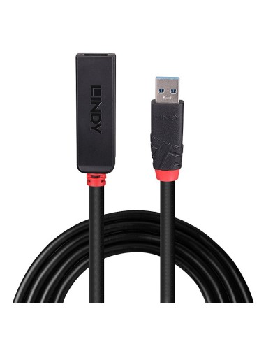 Lindy 43401 hub di interfaccia USB 3.2 Gen 1 (3.1 Gen 1) Type-C 5000 Mbit s Nero