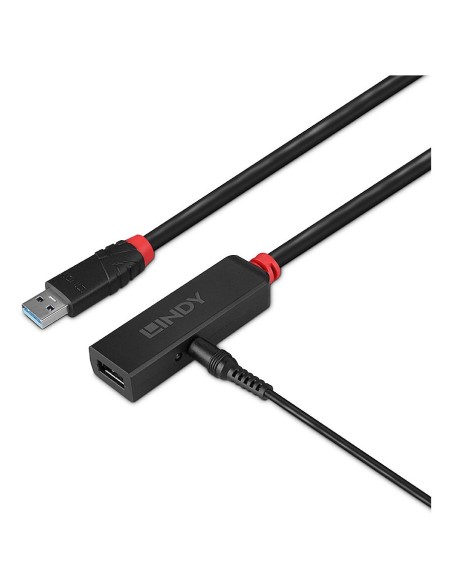 Lindy 43401 hub di interfaccia USB 3.2 Gen 1 (3.1 Gen 1) Type-C 5000 Mbit s Nero