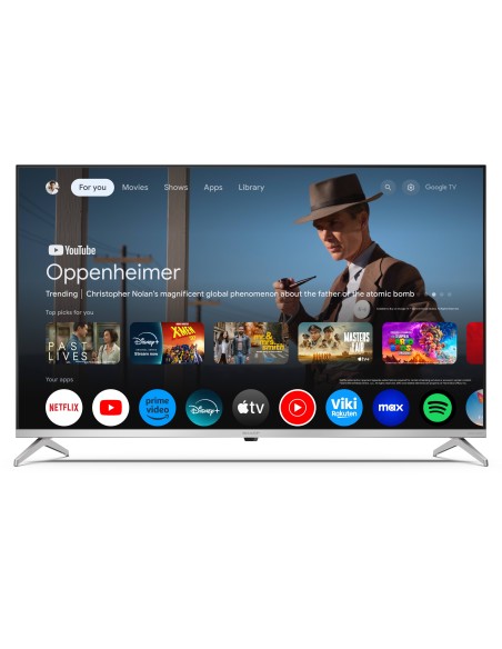Sharp 43GP6265E TV 109,2 cm (43") 4K Ultra HD Smart TV Wi-Fi Grigio