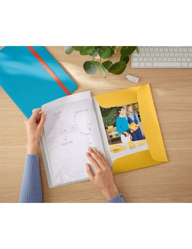 Leitz 46700019 cartella Polipropilene (PP) Giallo A4