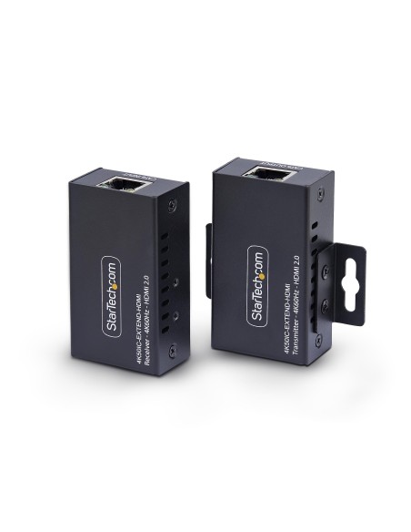 StarTech.com 4K50IC-EXTEND-HDMI moltiplicatore AV Trasmettitore e ricevitore AV Nero