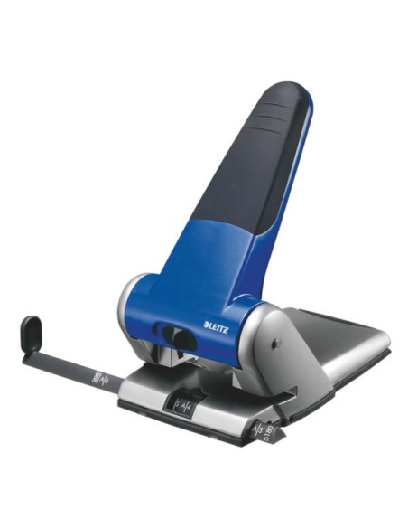 Leitz Heavy Duty Hole Punch 5180 perforatore e accessori 65 fogli Blu