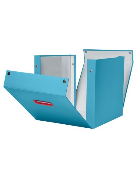 Leitz Click & Store Armadietto portaoggetti Rettangolare Faesite, Polipropilene (PP) Blu