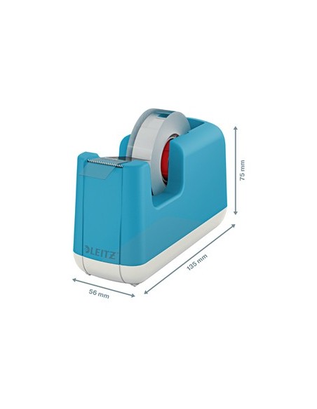 Leitz 53670061 dispenser nastro adesivo Acrilonitrile butadiene stirene (ABS) Blu