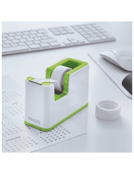 Leitz 53641054 dispenser nastro adesivo Polistirene (PS) Verde, Bianco