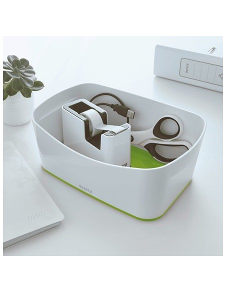 Leitz 53641054 dispenser nastro adesivo Polistirene (PS) Verde, Bianco