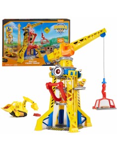 Rubble & Crew, Torre del Cantiere Generale, set di gioco con personaggio di Rubble, luci e suoni, bulldozer giocattolo e sabbia