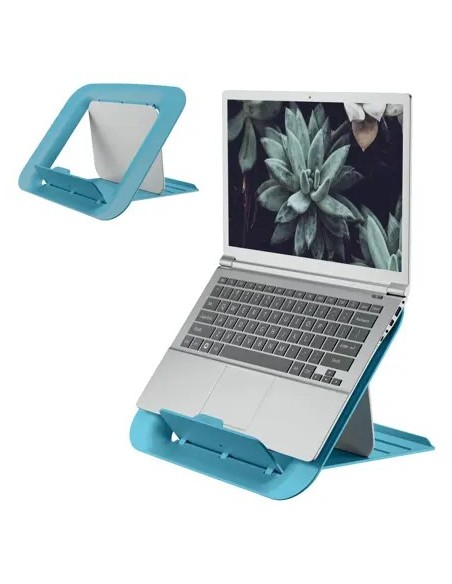 Leitz Ergo Cosy Supporto per computer portatile Blu 43,2 cm (17")