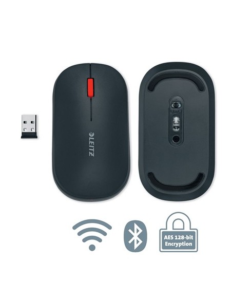 Leitz Cosy mouse Ufficio Ambidestro RF senza fili + Bluetooth 4000 DPI